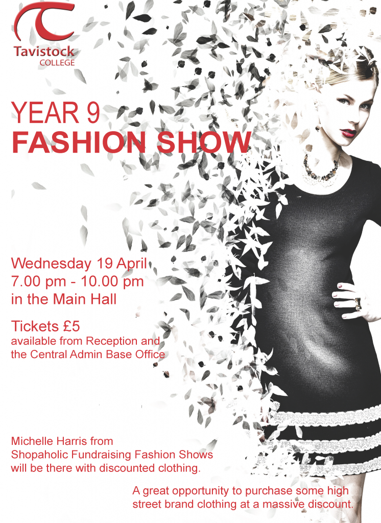 fashion show poster – Tavistock College